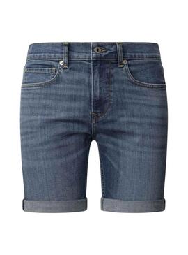 Bermuda Pepe Jeans Hatch Slim blu per uomo