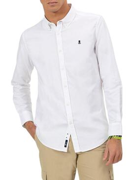 Camicia Oxford bianca El Pulpo per uomo