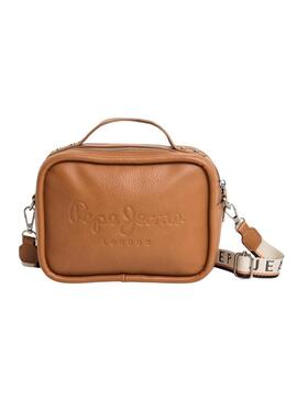 Borsa Pepe Jeans Bassy Main camel per donna