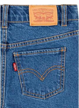 Gonna di jeans corti Levis A Line blu per ragazze