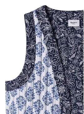 Giacca Pepe Jeans Patsy blu per bambina