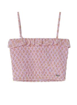 Top Pepe Jeans Victoria Rosa per bambina
