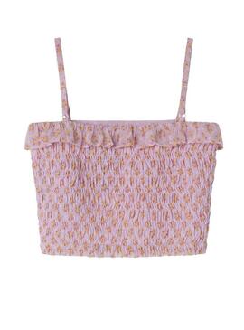 Top Pepe Jeans Victoria Rosa per bambina
