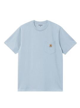 Maglietta Carhartt Pocket blu per uomo