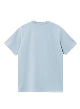 Maglietta Carhartt Pocket blu per uomo