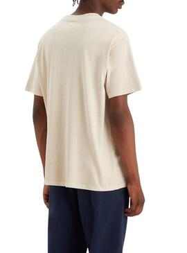 Maglietta Levis Red Tab Vintage beige per uomo