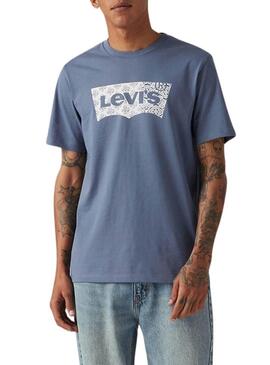 Maglietta Levis Graphic blu per uomo