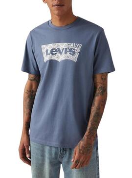 Maglietta Levis Graphic blu per uomo
