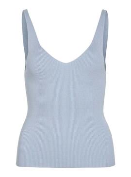 Top Vila Viwennie blu per donna
