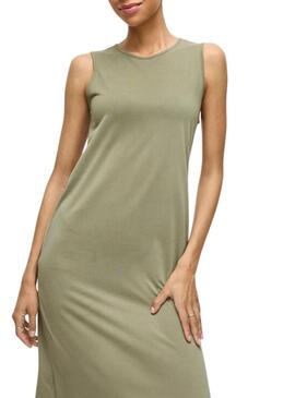 Abito midi verde Vila Vimodala per donna.