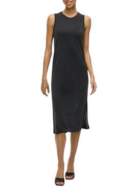 Abito Vila Vimodala midi nero per donna