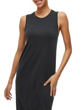 Abito Vila Vimodala midi nero per donna