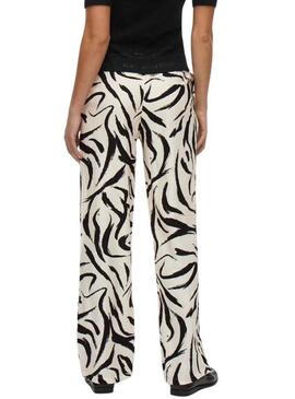 Pantaloni stampati Vila Viclo Loose per donna