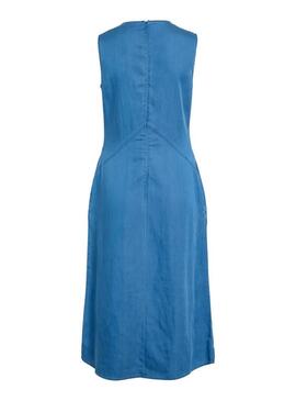 Abito in denim Vila Vibista midi per donna