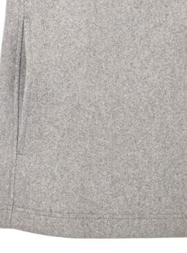 Camicia sovracamicia Lacoste in flanella grigia per uomo