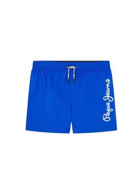 Costume da bagno Pepe Jeans Logo blu per bambino