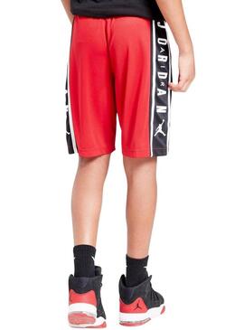 Bermuda Jordan Air rossa per bambino