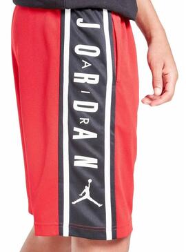 Bermuda Jordan Air rossa per bambino
