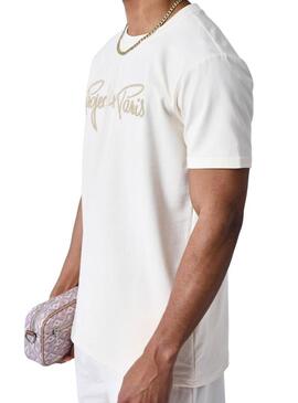 Maglietta Project x Paris Logo crema per uomo
