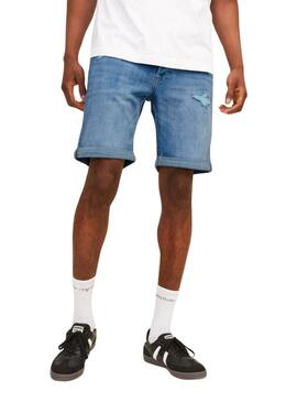 Bermudas Jack and Jones Rick blu per uomo