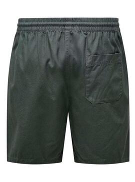 Bermuda Only & Sons Stel Life verde per uomo