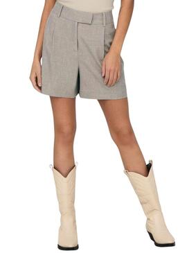 Short solo Linda beige per donna.