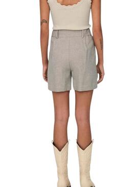 Short solo Linda beige per donna.