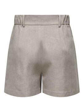 Short solo Linda beige per donna.