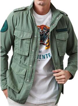 Camicia sovracamicia Altonadock tecnica verde per uomo