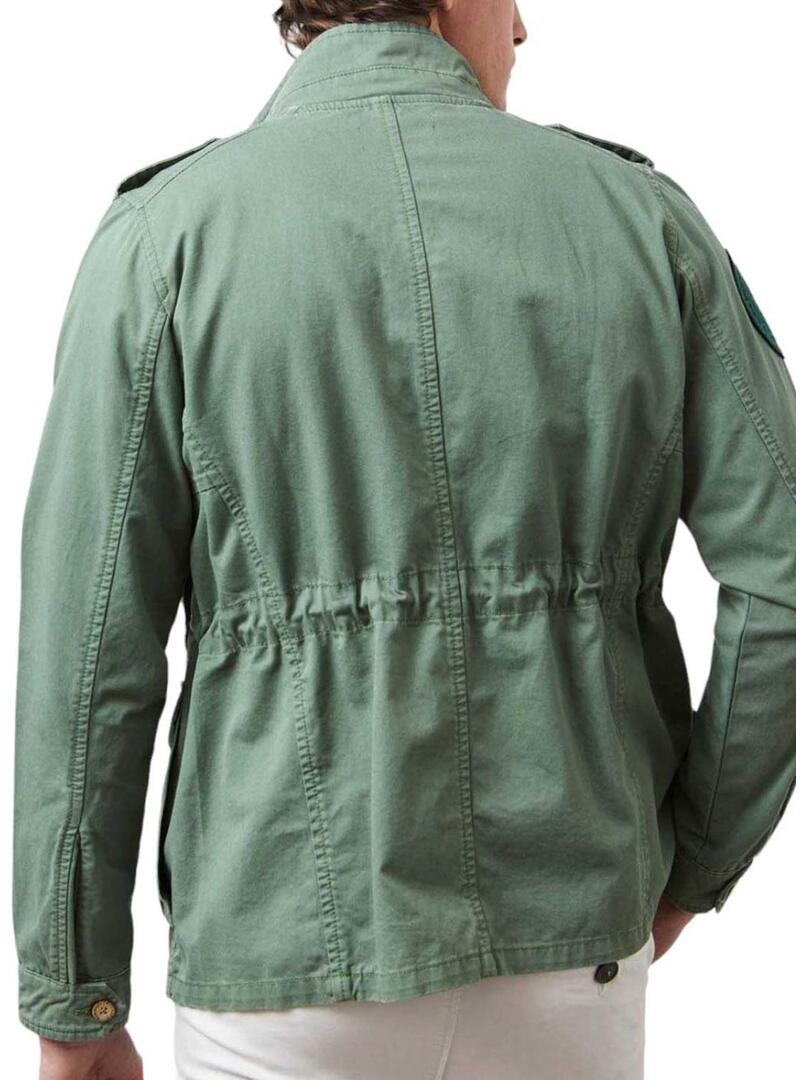Camicia sovracamicia Altonadock tecnica verde per uomo