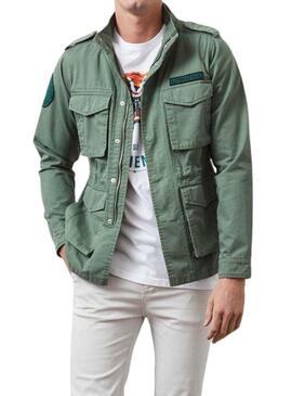 Camicia sovracamicia Altonadock tecnica verde per uomo