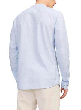 Camicia Jack and Jones Summer Blu per Uomo