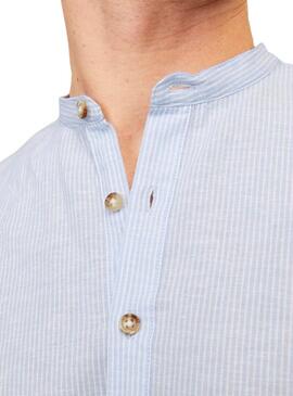 Camicia Jack and Jones Summer Blu per Uomo