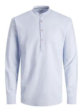 Camicia Jack and Jones Summer Blu per Uomo