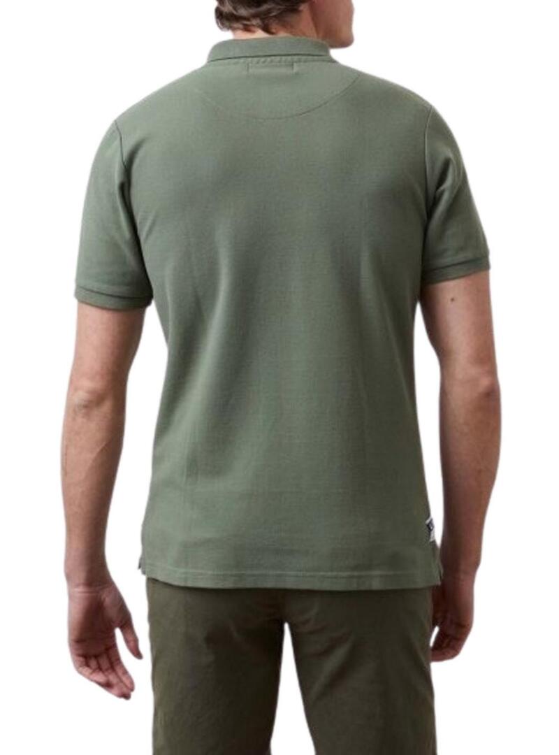Polo Altonadock Basic Verde Scuro per Uomo