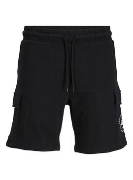Bermuda Jack and Jones Swift Cargo Nero per Uomo