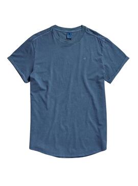 Maglietta G-Star Blu Compact per Uomo