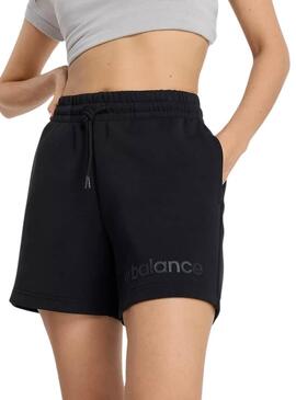 Short New Balance Density Nero per Donna