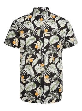 Camicia Jack and Jones Chill Nero per Uomo