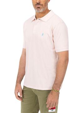 Polo  El Pulpo Basic Rosa Per Uomo