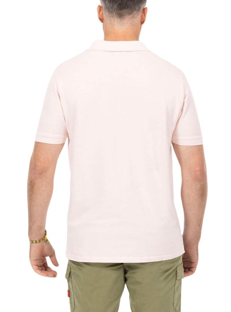 Polo  El Pulpo Basic Rosa Per Uomo