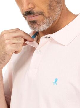 Polo  El Pulpo Basic Rosa Per Uomo