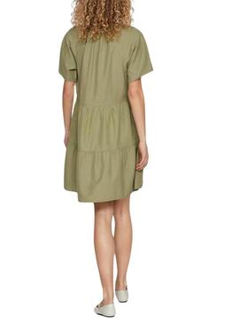 Abito Vila Viprisilla Verde per Donna