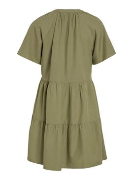 Abito Vila Viprisilla Verde per Donna
