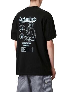 Maglietta Carhartt Catalogue nera per uomo