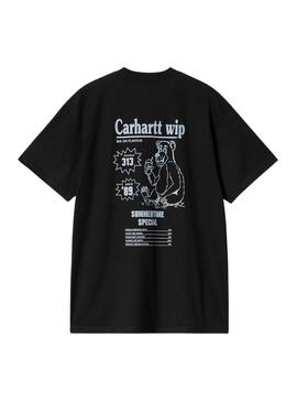 Maglietta Carhartt Catalogue nera per uomo