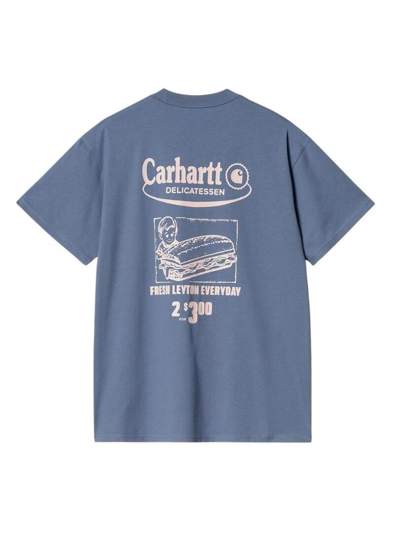 Maglietta Carhartt Catalogue blu per uomo