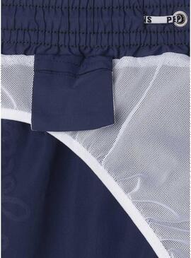 Costume da bagno Pepe Jeans Logo navy per bambino.