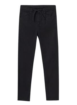 Pantaloni Mayoral neri relaxed per bambino