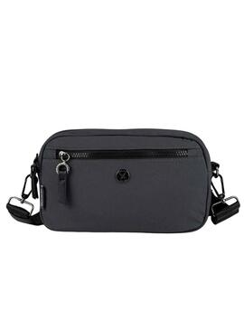 Borsa Munich Bloom Slim Nero per Donna